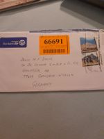 Lettre ancienne d'Allemagne avec timbres Nouvelle-Zélande !