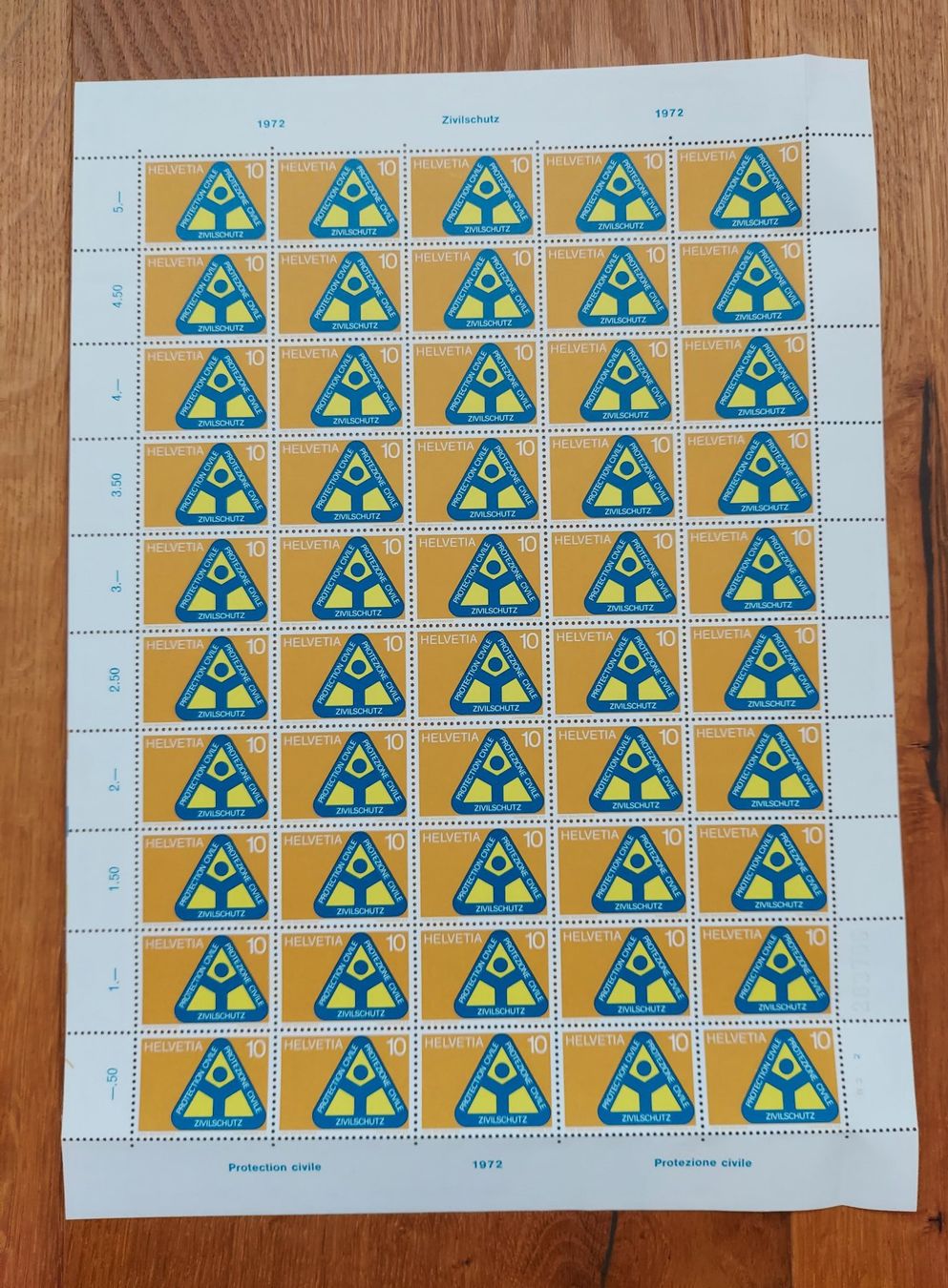 Tutti i francobolli: Postfrisch, gültige Schweizer Frankatur, Briefmarkenbogen – Nuovo e nell'imballaggio originale da Heiden venduto da ber_b77f