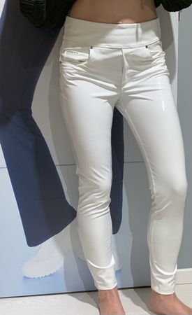 Freddy Leggings in Vinile Laccato Bianco-tg M/L- nuovi