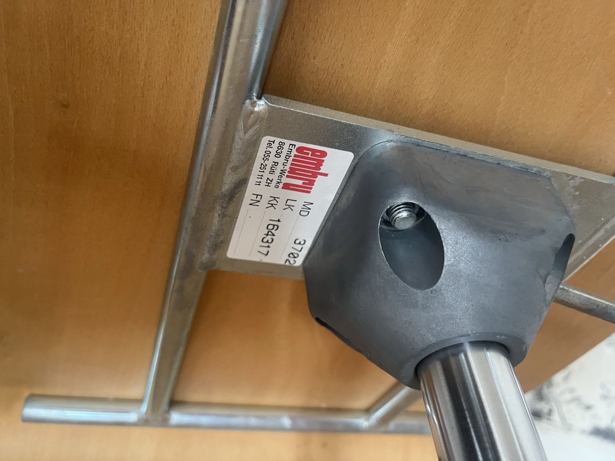 Embru Sedie: Embru Schulstühle, höhenverstellbar – Usato da Zürich venduto da barbe75 2