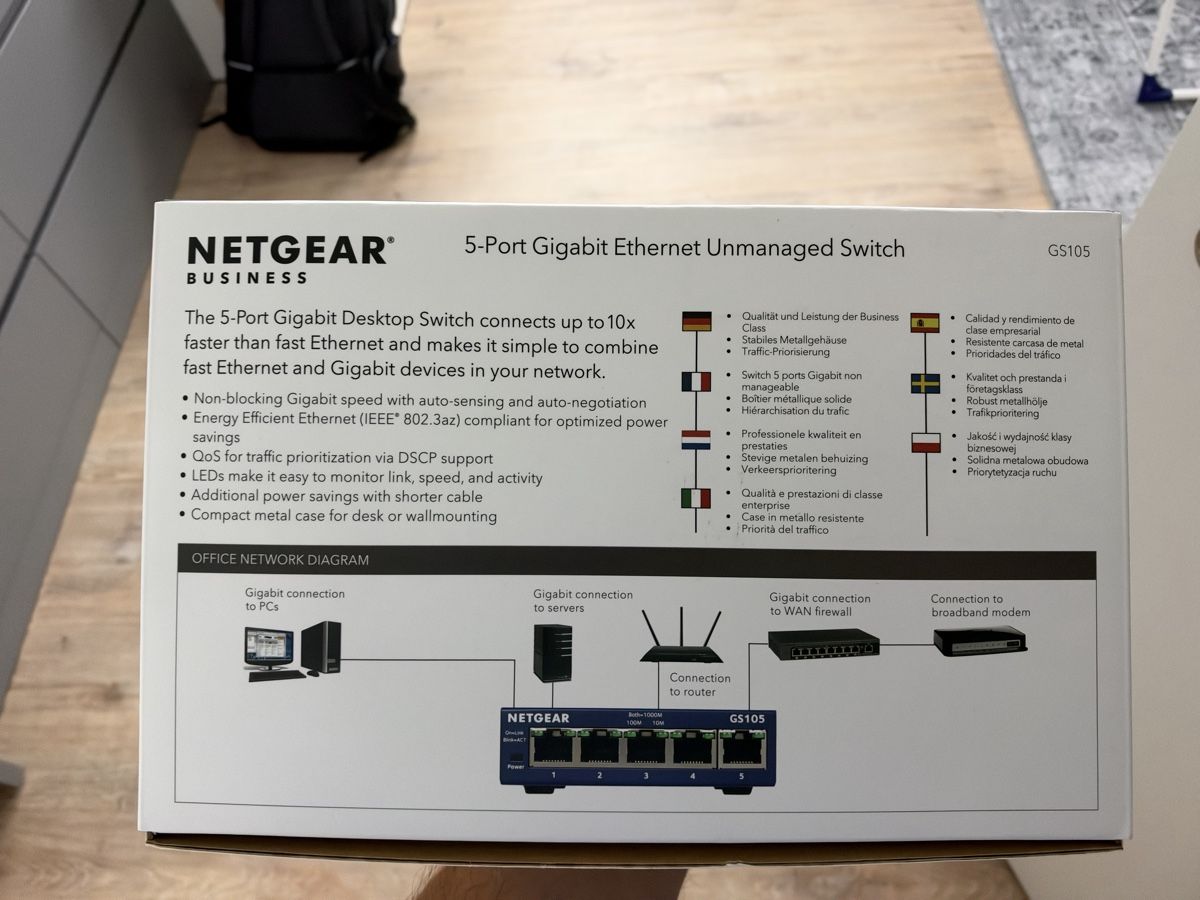Netgear Wlan: Netgear Switch neu  – Neu und originalverpackt aus Würenlos von SanMan_Garage 1