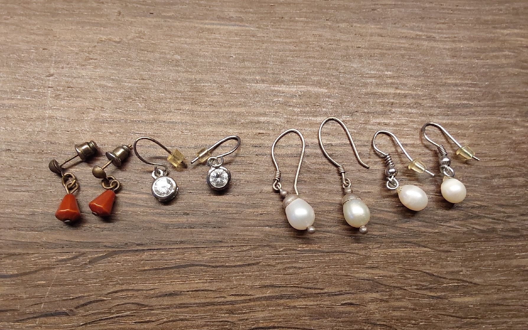 Orecchini pendenti & Orecchini a lobo: 4 Paar Ohrschmuck – Usato da Köniz venduto da scopello12 1