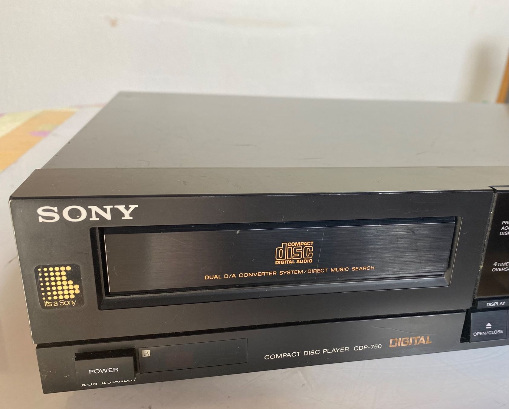 Sony Lettore multimediale & Streamer: Sony CDP-750 CD-Player – Usato da Oberglatt ZH venduto da Kumar2 1