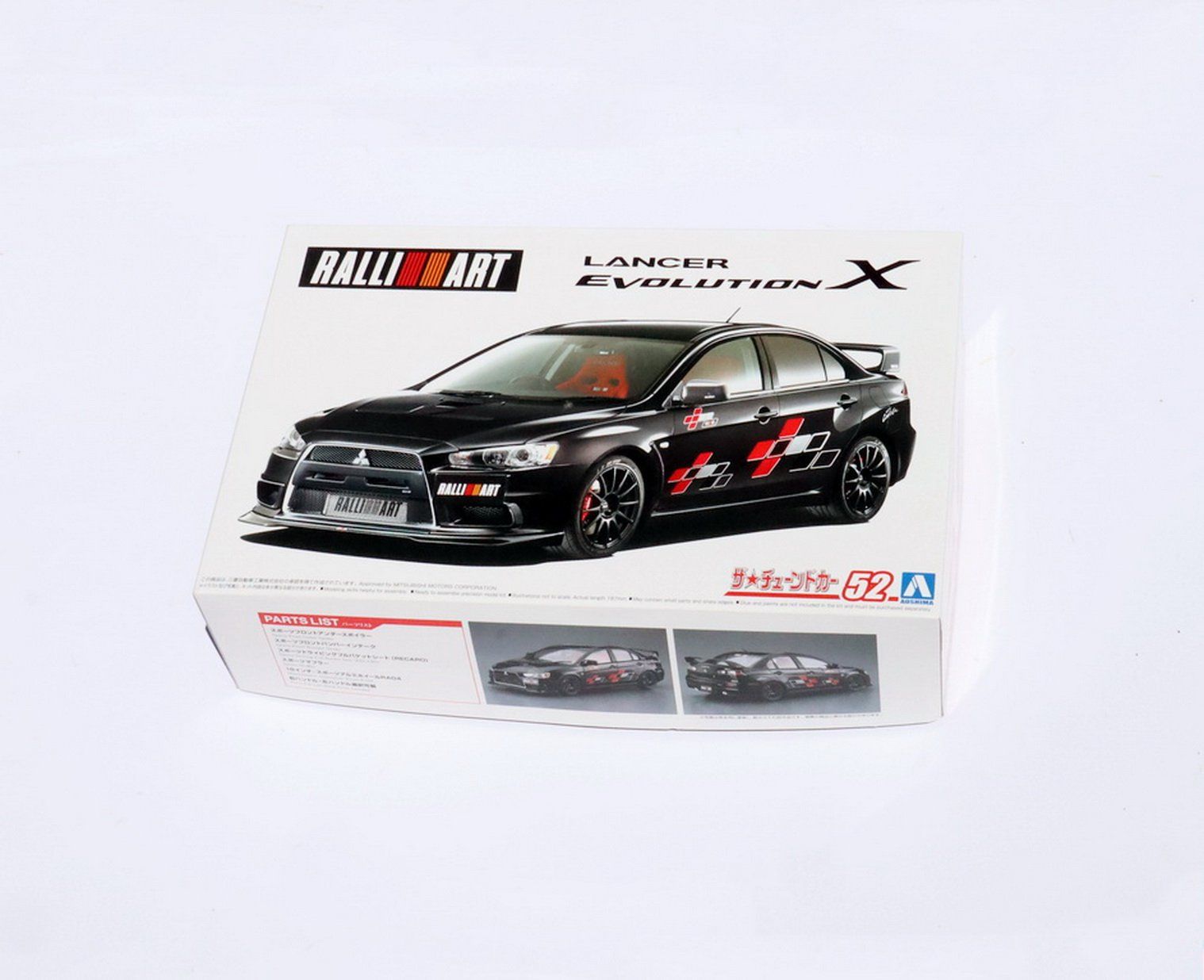 Kit di modellismo & Modellini statici: Mitsubishi Lancer Evolution X CZ4A '07 RalliArt 1:24 Aoshima – Nuovo e nell'imballaggio originale da Rothenburg venduto da aron2006