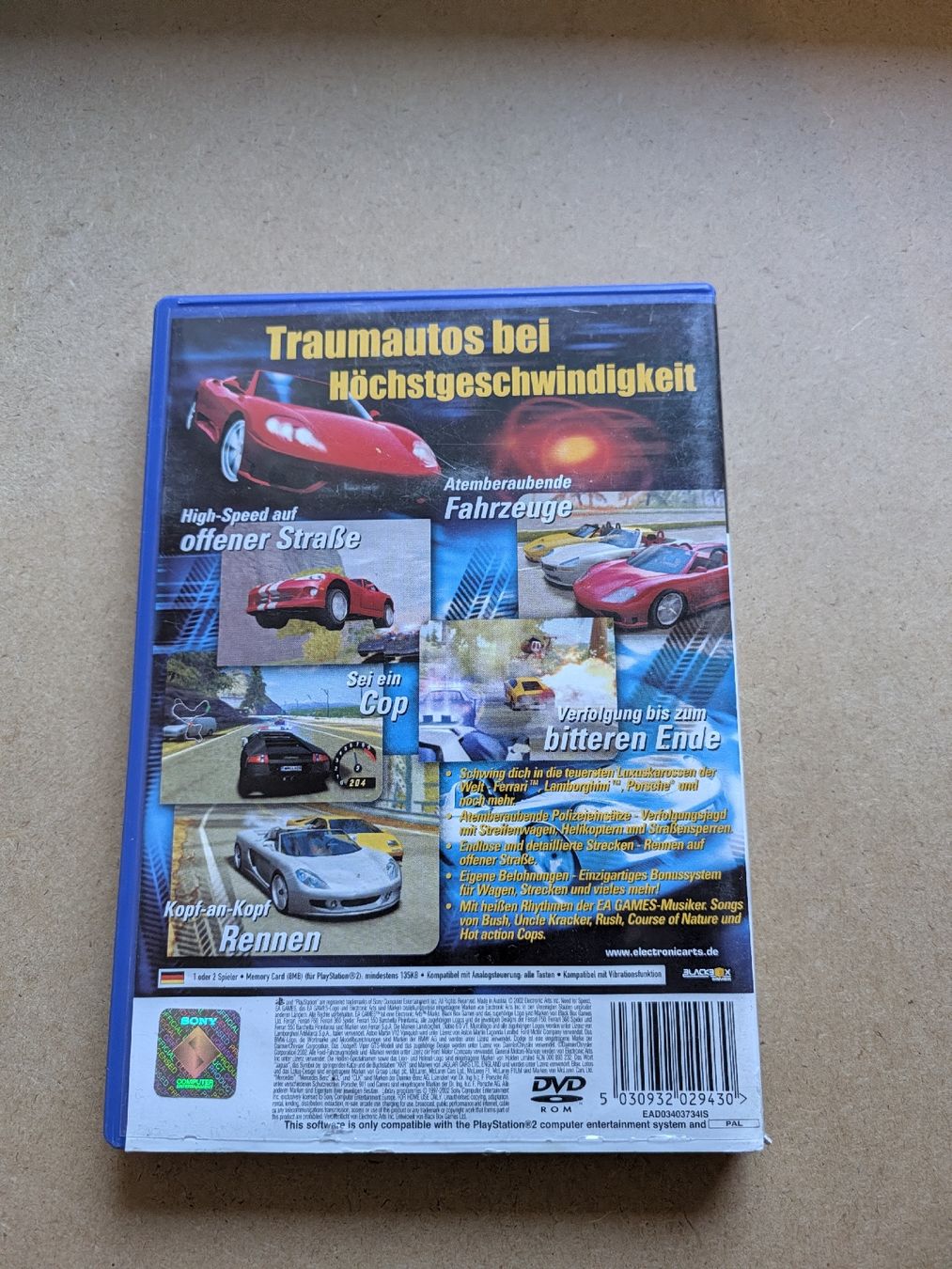 Giochi: Need for Speed Hot Pursuit 2 PS2 – Usato da Chur venduto da FreakofRarity 1