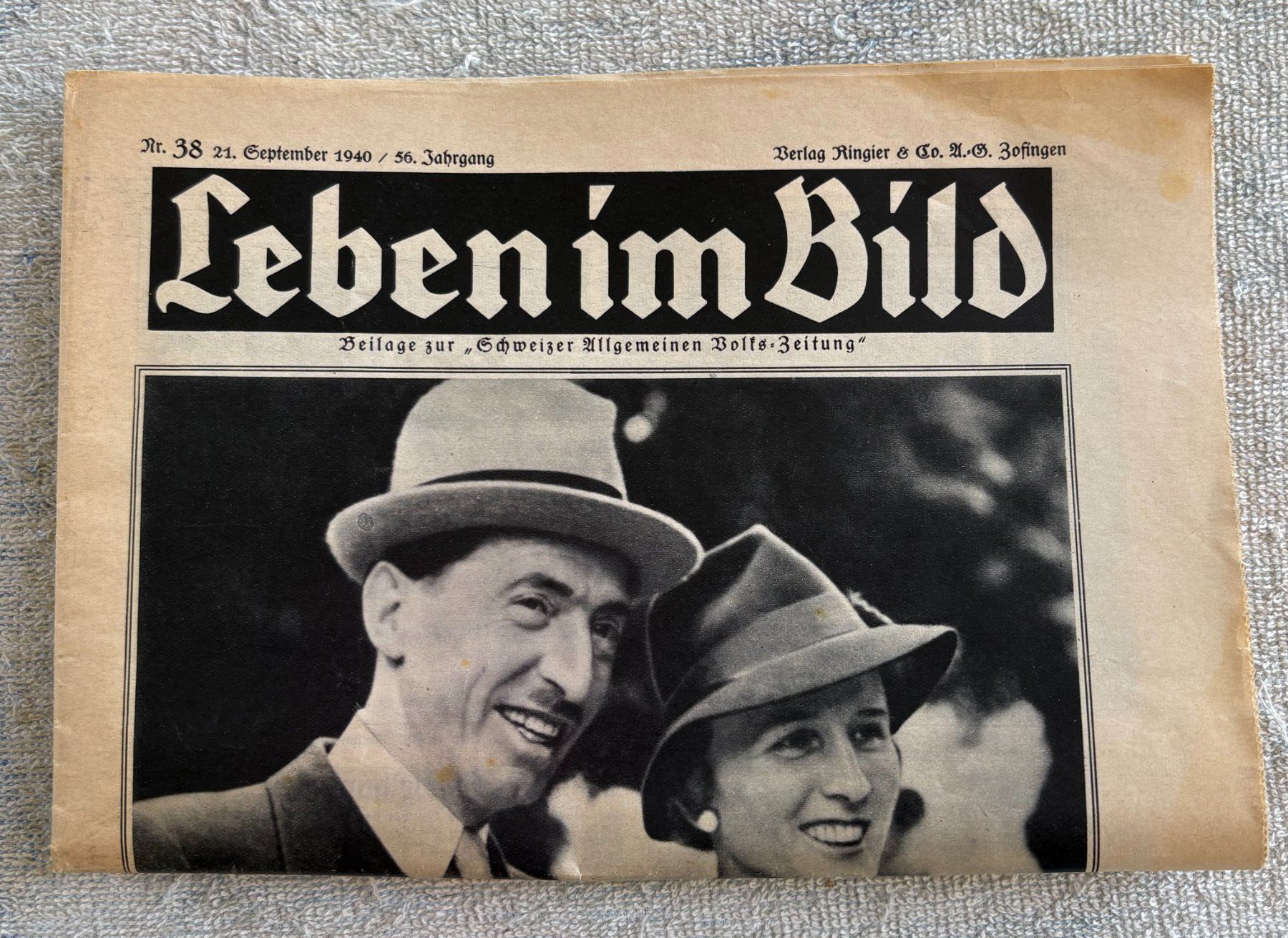 Riviste & Magazine: LEBEN IM BILD 21. SEPTEMBER 1940 – Usato da Ostermundigen venduto da wini63 3