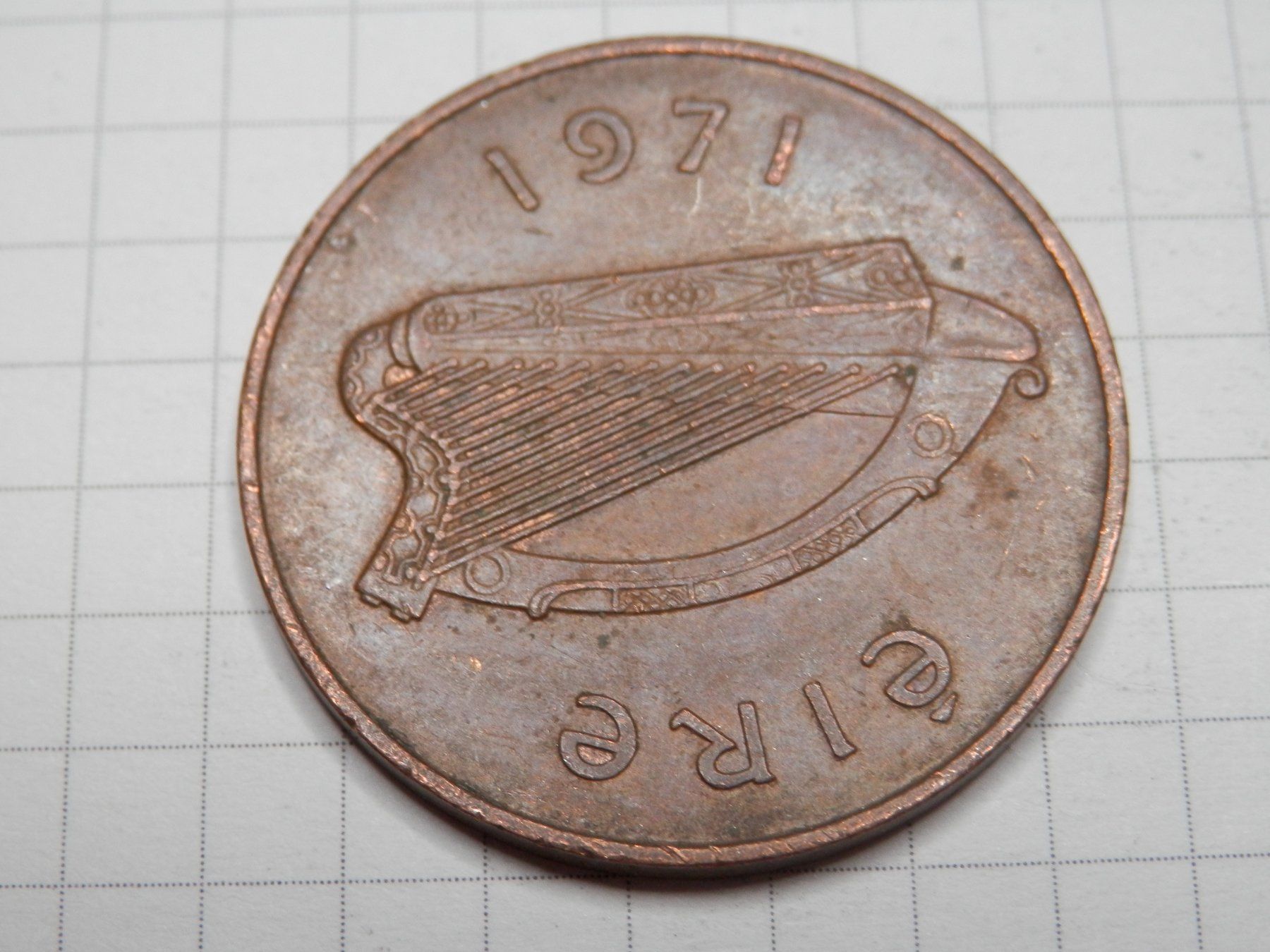 Tutti le monete: Irland  2 Pence, 1971 – Usato da Weiach venduto da weiach81 1