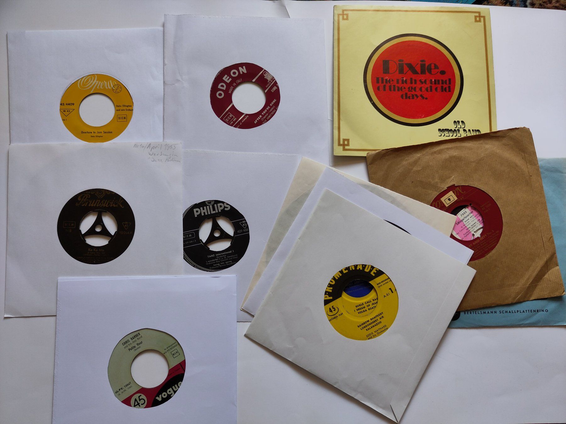 Dischi in vinile: 27 Singles und EPs Jazz 1950er-Jahre – Usato da Schaffhausen venduto da RolfMeister 2