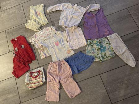 Mädchen Kleiderpaket Gr. 80 / 86