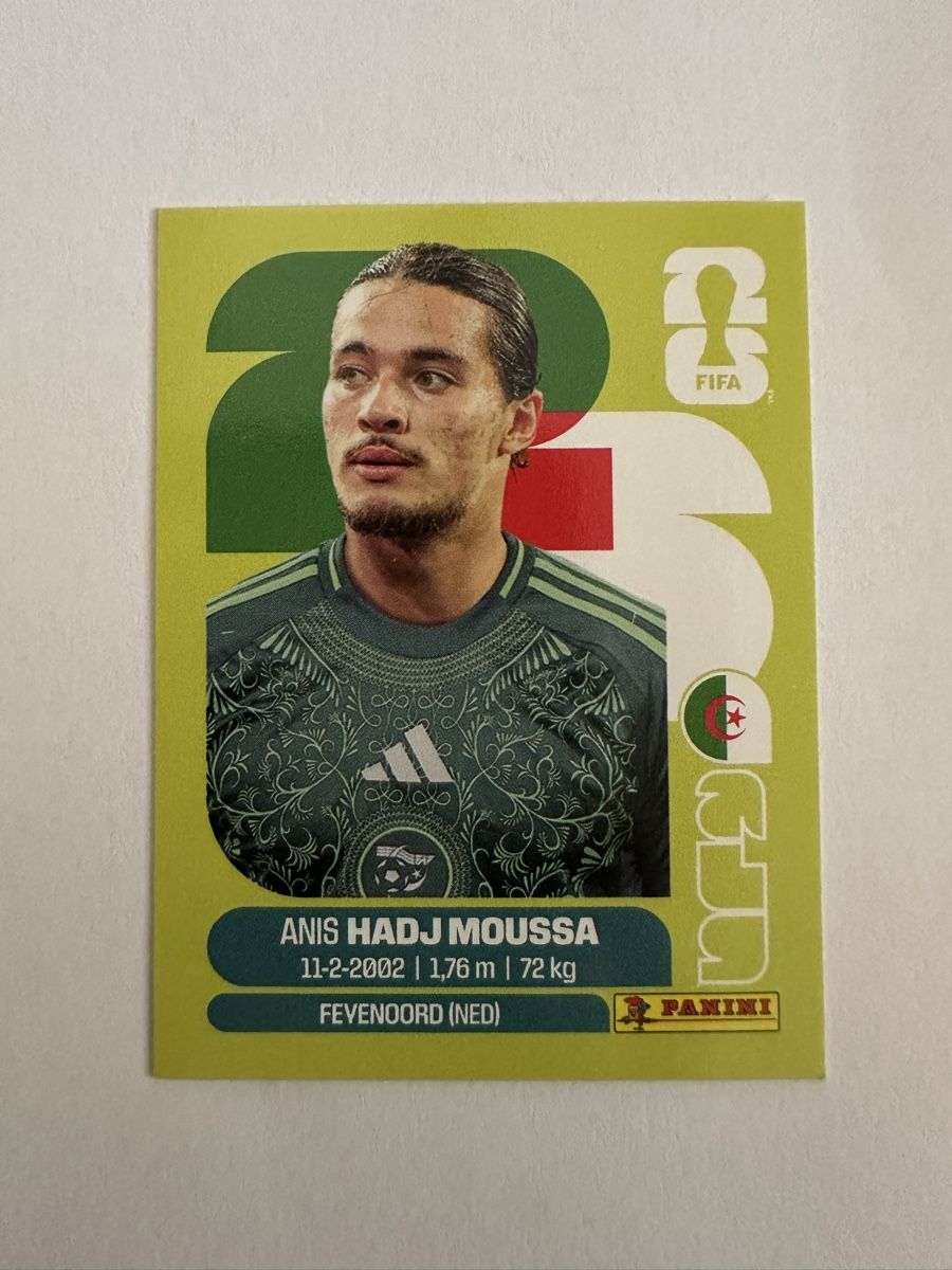 Panini Sammelbilder & Trading cards: Panini Sticker WM 2026 ALG 19 Anis Hadjmoussa – Neu (gemäss Beschreibung) aus Herisau von Ballenberger