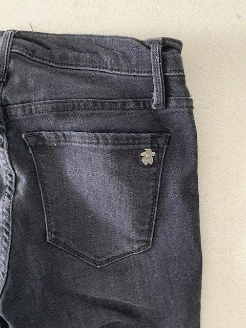 Jeans: Jeans noir/ gris de Black Orchid – Neu (gemäss Beschreibung) aus St-Aubin-Sauges von Juliezan 2
