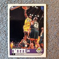 1998-99 NBA Upper Deck Shaquille O'Neal LA Lakers Card