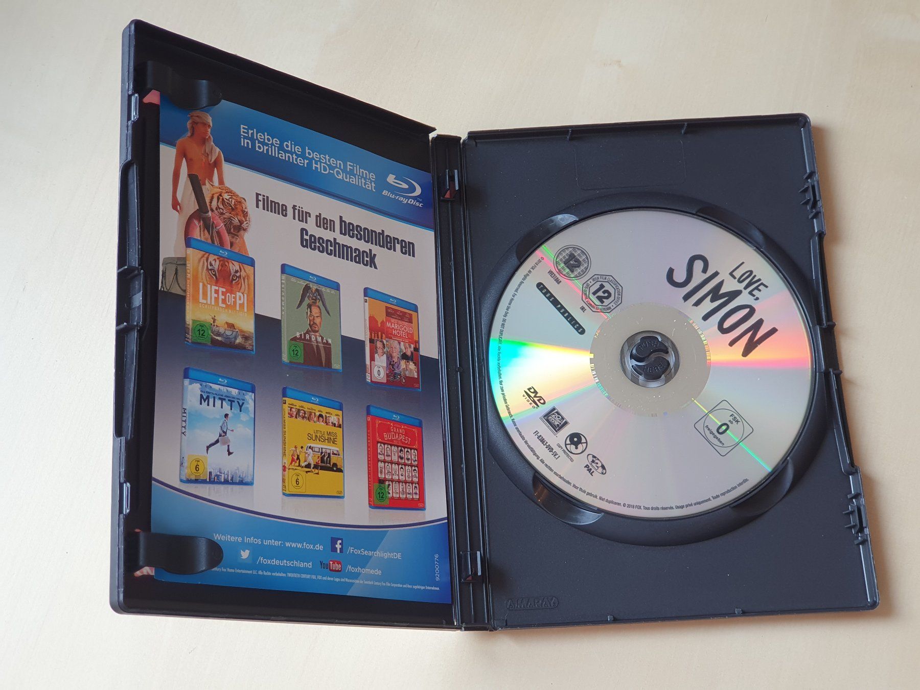 Tutti i DVDs: Love Simon – Usato da Stansstad venduto da collectorsshop 2