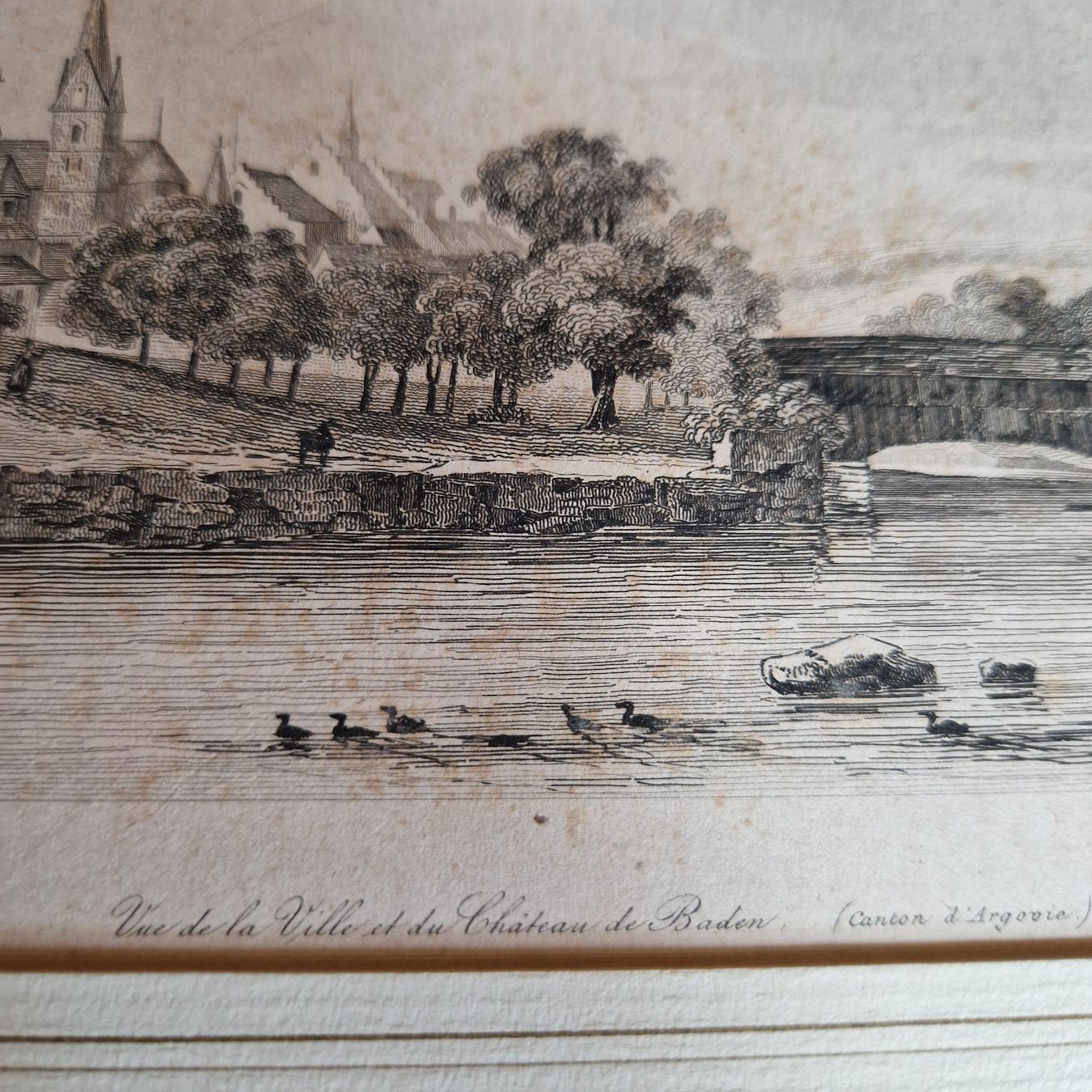 Gravures: Stadt Baden – D'occasion à Ossingen par Tannenbaum11 1