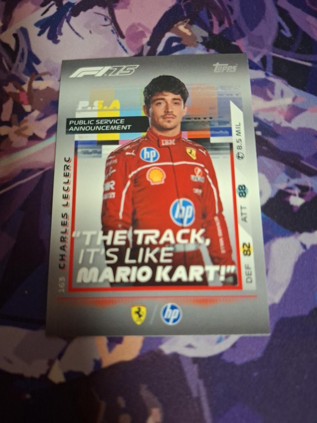 Topps Carte collezionabili: Charles leclerc 2025 card 163 – Nuovo (secondo la descrizione) da Alikon venduto da e_w_lt5y