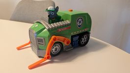 Paw Patrol Rocky green recycling truck vehicle & figure