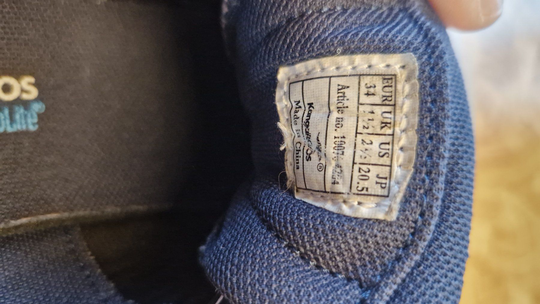 Scarpe per ragazze: Hallenturnschuhe KangaROOS Gr. 34 – Usato da Roggliswil venduto da Crosser17 4
