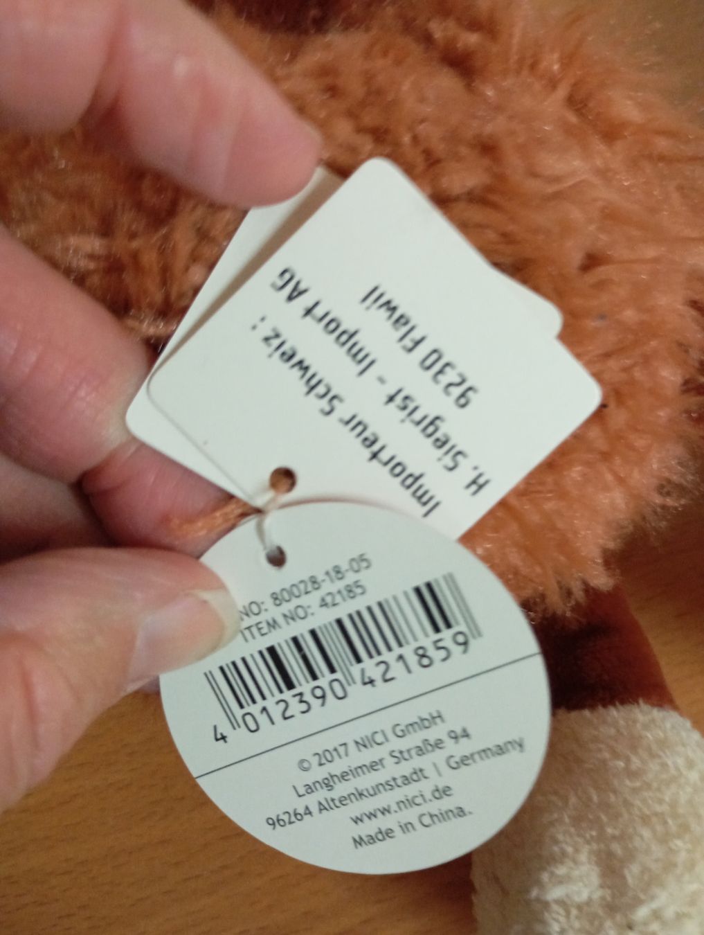 Nici Giocattoli: Nici Jolly Jo Schlenker Schaf – Nuovo e nell'imballaggio originale da Winterthur venduto da pjuma01 2