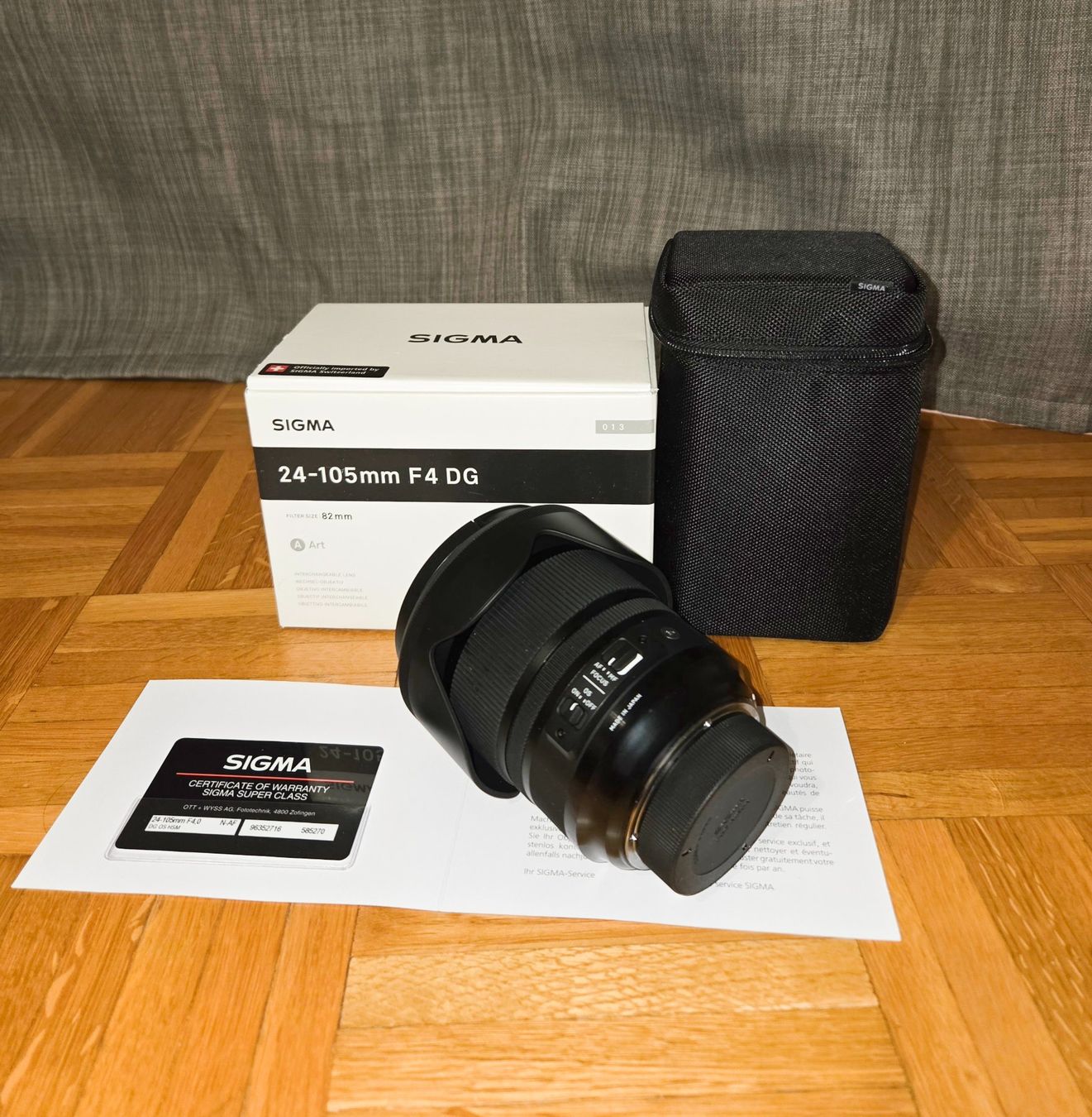 Sigma Obiettivi: Sigma Art 24-105mm pour Nikon – Usato da Payerne venduto da Kyoko75