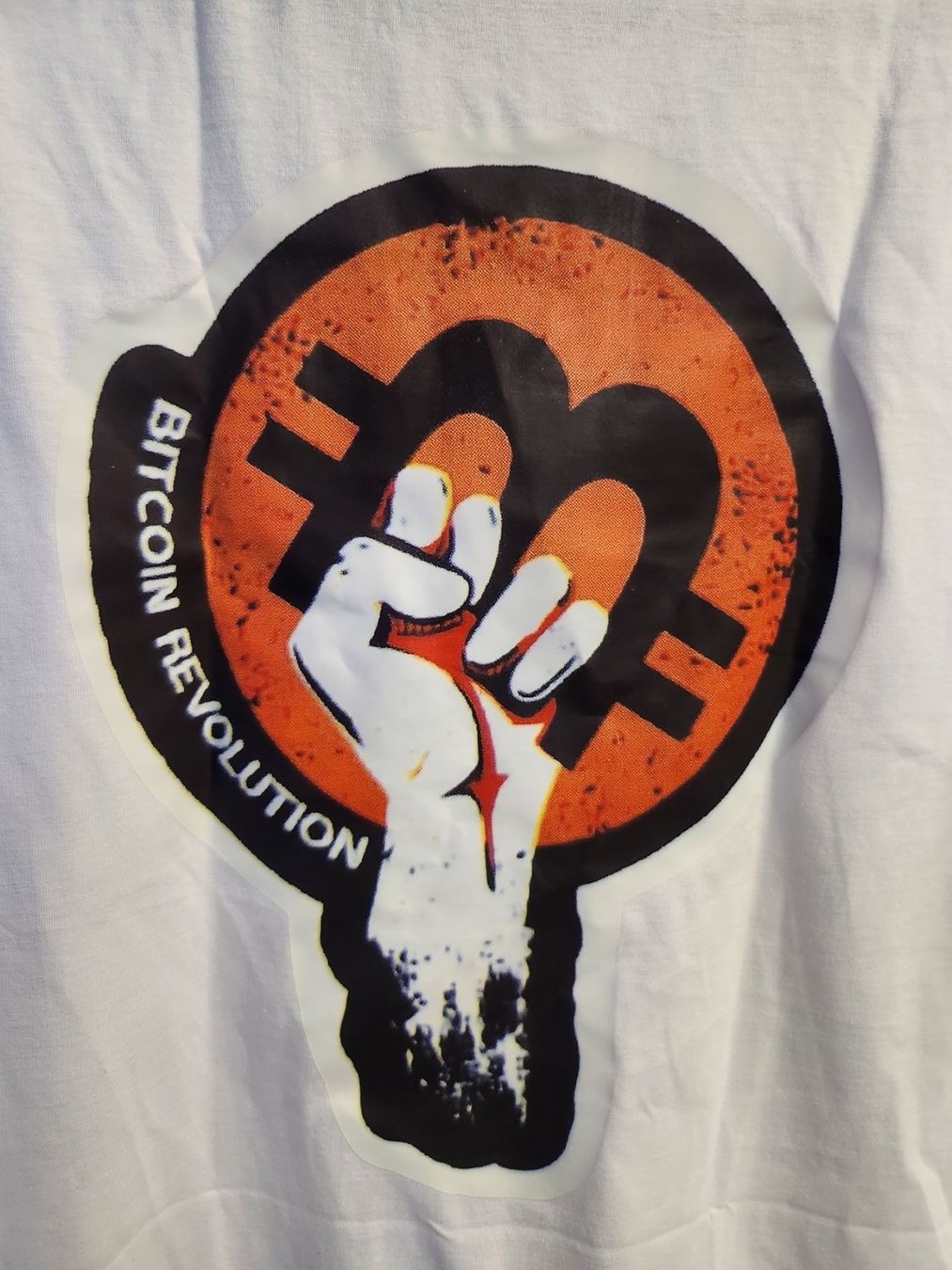 T-Shirts: Bitcoin Revolution T-shirt grösse M Neu – Neu und originalverpackt aus Tuggen von Zweitechanceboutique 1