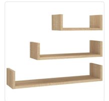 Wandregal Holzoptik