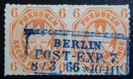 Preussen Kat. 15a gest. 1861 Kat. 40 Euro