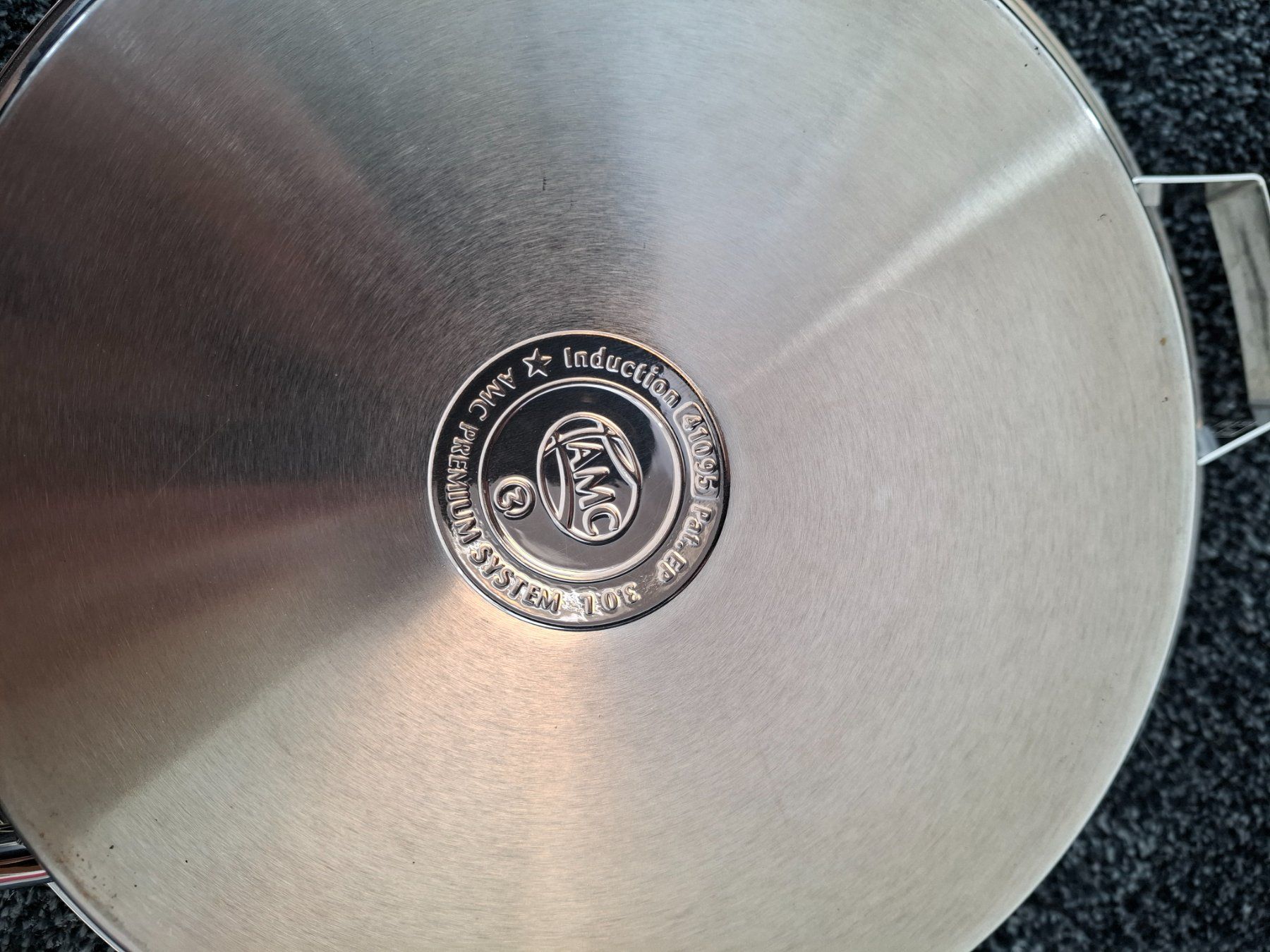 Amc Padelle: AMC Bratpfanne mit Deckel – Usato da Thun venduto da Duha60 3