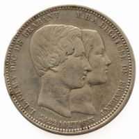 Belgien 5 Francs 1853 Leopold I. Silber