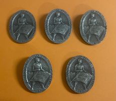 5x Jubiläumsplakette 1. August 1929
