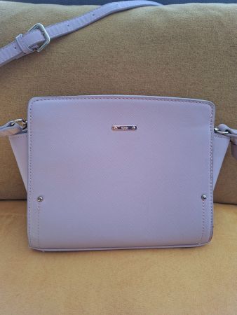 Sac bandoulière rose pale, Tosch, bon état
