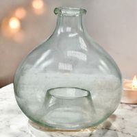 Ancien Piege A Guêpes , Gobe Mouches En Verre Souflé