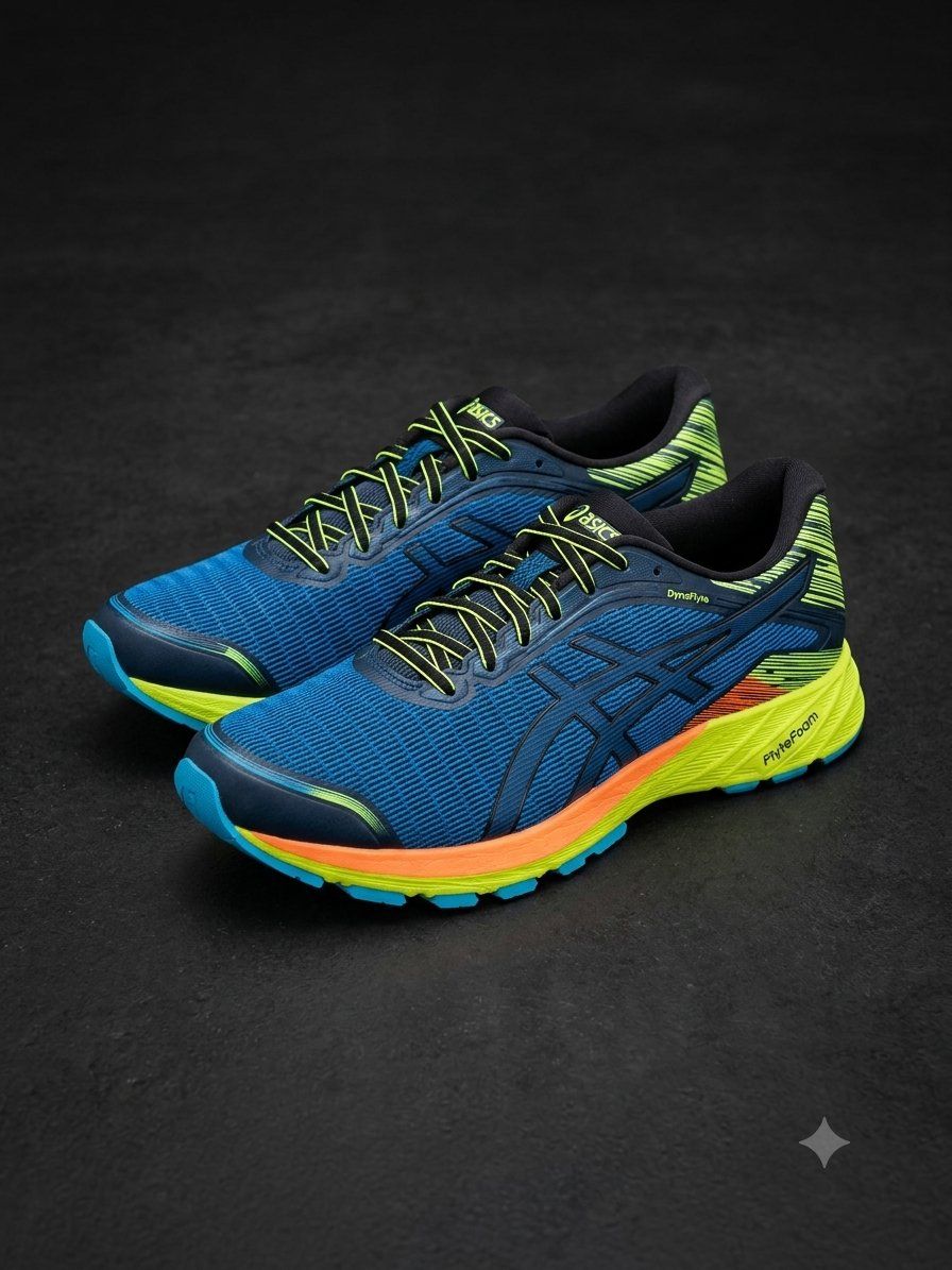 Asics Scarpe da uomo: ASICS Dynaflyte Taille 50.5 Comme neuve – Nuovo (secondo la descrizione) da Le Locle venduto da QUALI-PRIX