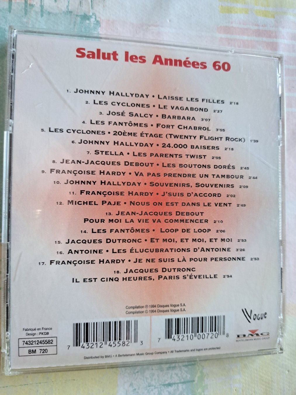 CD: CD Salut les années 60 – Usato da Pully venduto da bro_n52j 1