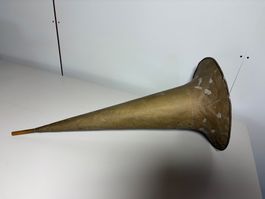 Trichter von Phonograph, Grammophon