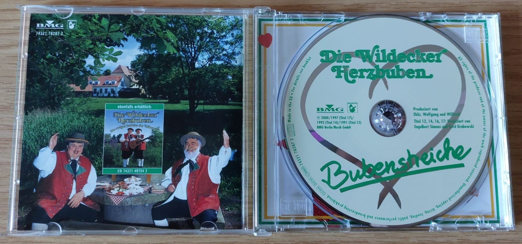 CD: CD - Die Wildecker Herzbuben - Bubenstreiche – Usato da Urtenen-Schönbühl venduto da Kahru 1