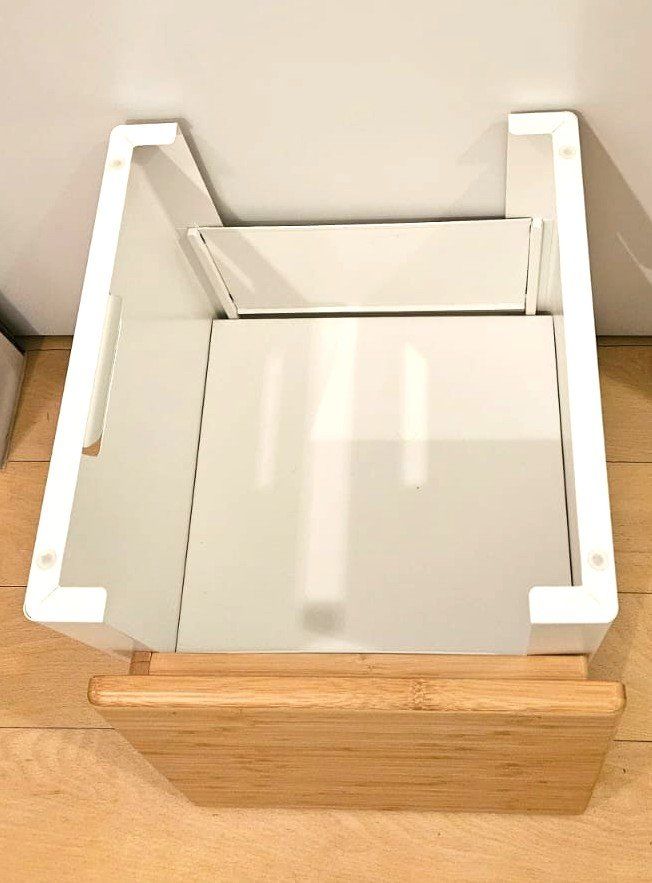Ikea Eléments de bureau: Rollcontainer mit Bambusdeckel, neuwertiger Zustand – D'occasion à St. Gallen par AnBau 2