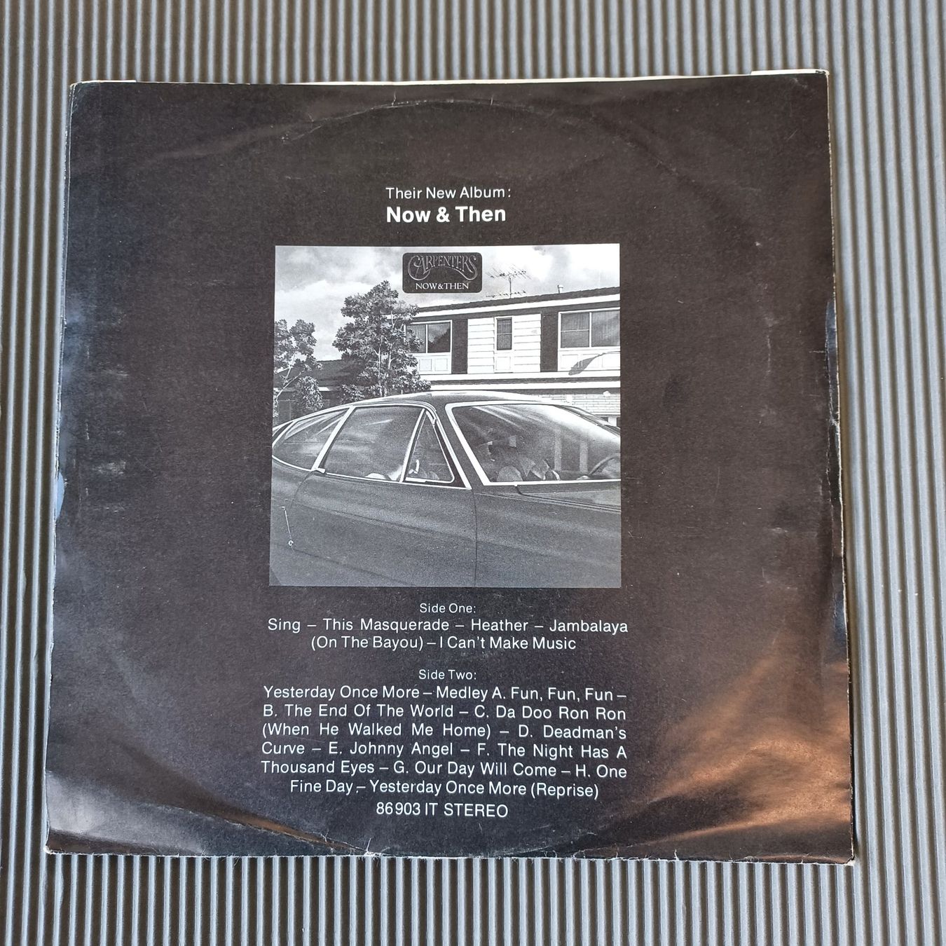 Schallplatten: CARPENTERS. Platte. Road Ode. Yesterday Once More. – Gebraucht aus Zürich von Bellabo 2