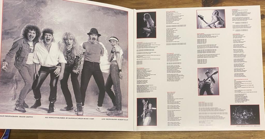 Dischi in vinile: Saxon (3 LP)Colo. Splatter Vinyl 2018 – Nuovo (secondo la descrizione) da Belp venduto da B7L0 2