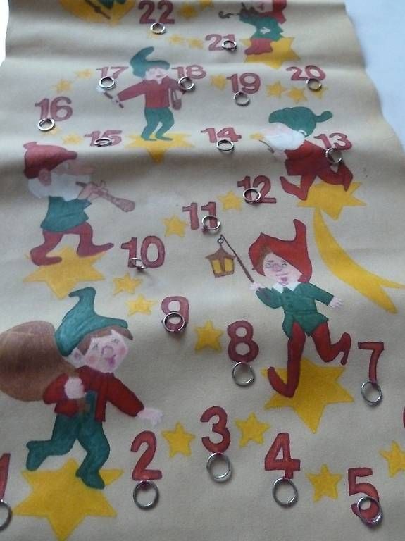 Calendari: Adventskalender Wichtel aus Nappaleder – Usato da Ueken venduto da dale02 2