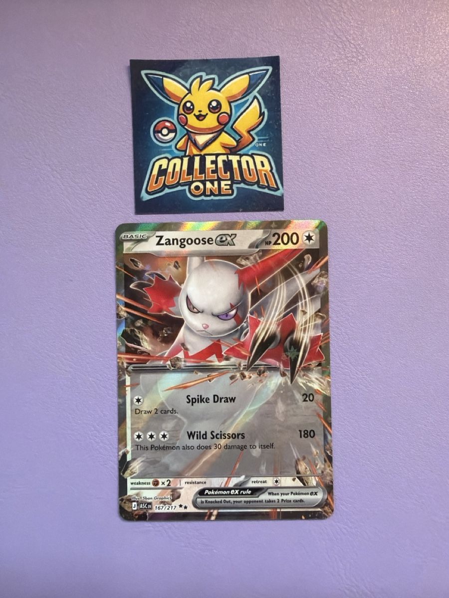 Pokémon Carte collezionabili: Pokemon Zangoose EX Top – Nuovo (secondo la descrizione) da Lommiswil venduto da CollectorOne