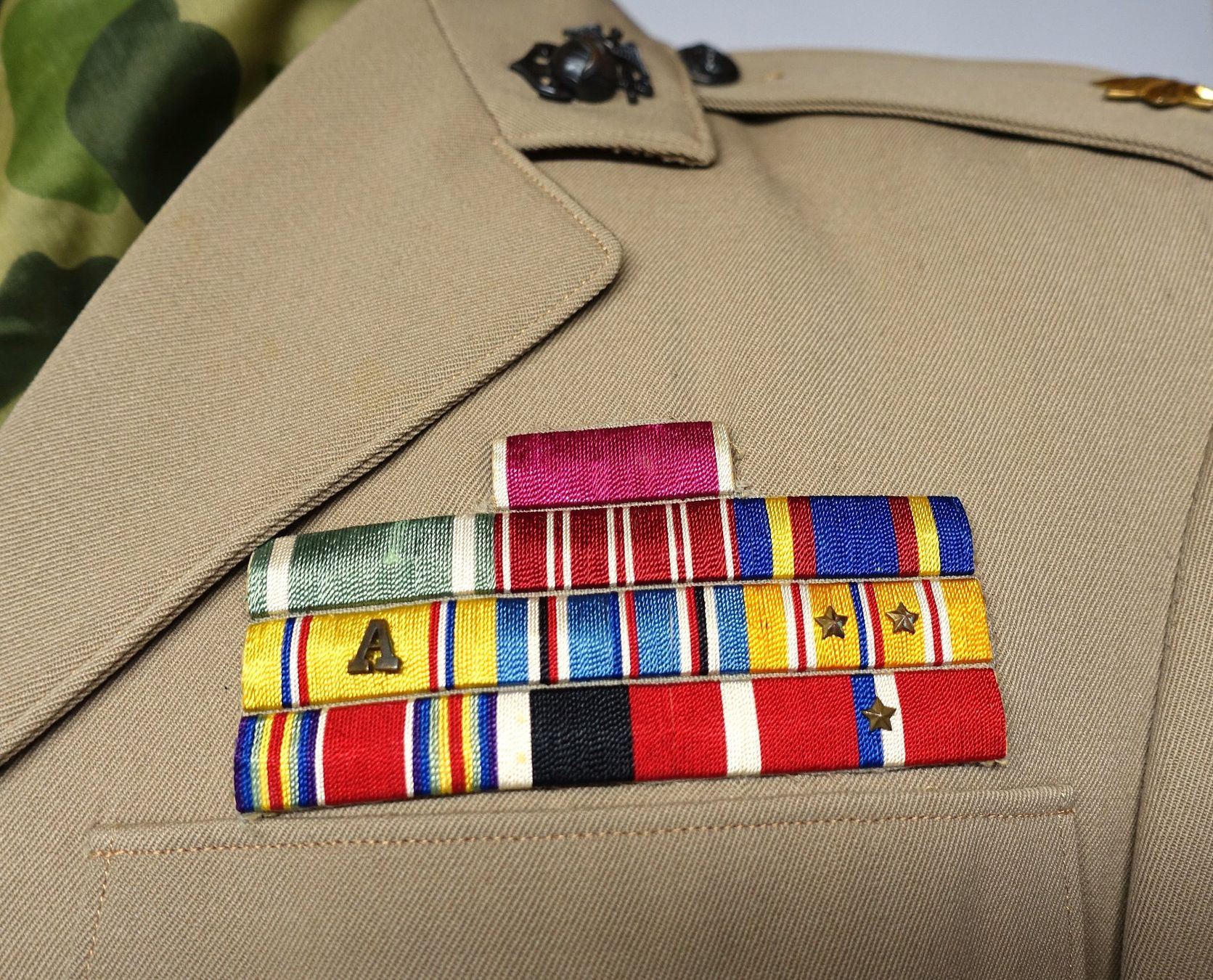 Uniformi: USMC Uniform Jacke Major 2. Weltkrieg – Usato da Kappelen venduto da Marmoe 1