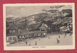 Adelboden  Eisbahn   -   alte Ansichtskarte **