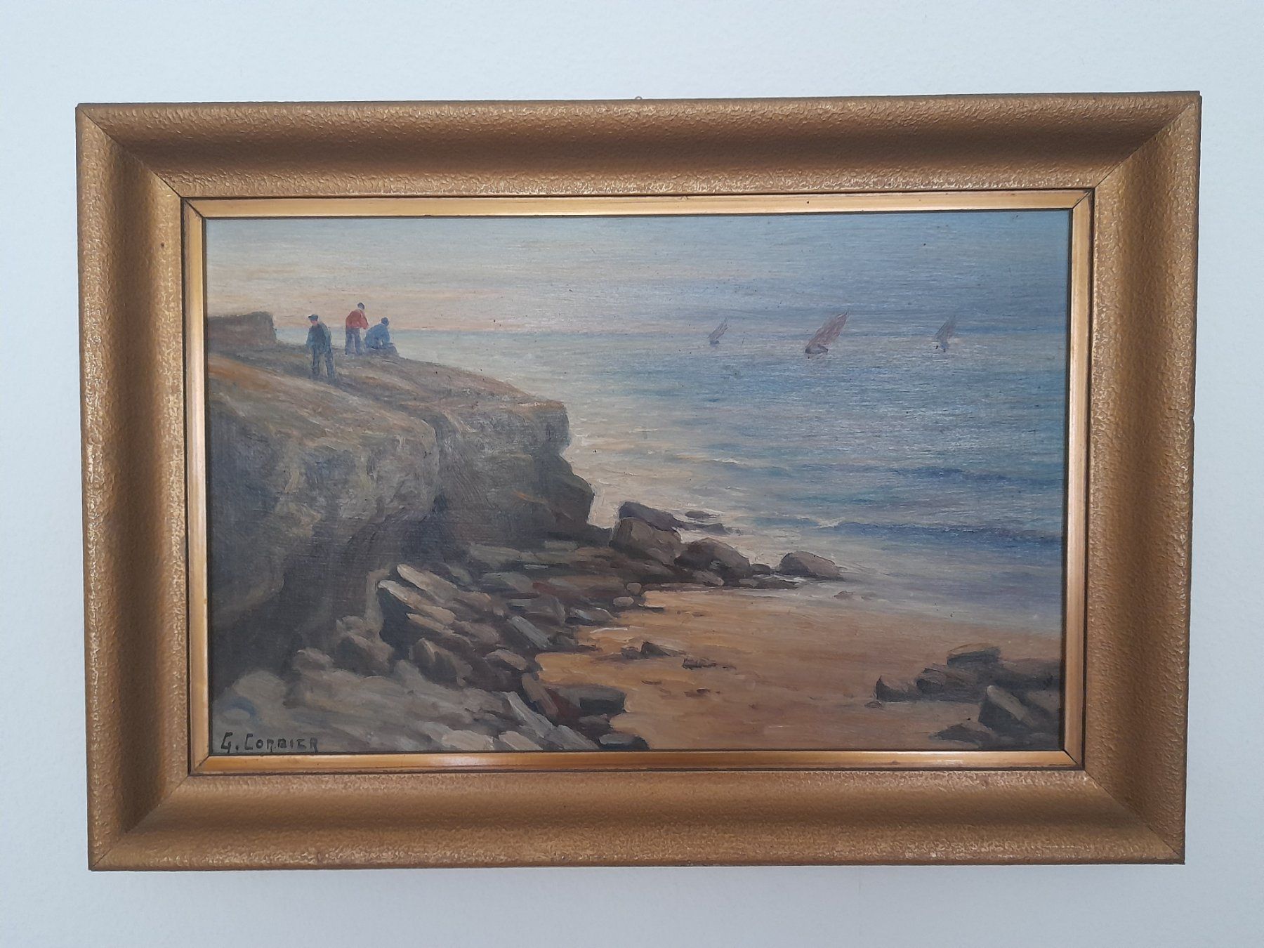 Dipinti: Ölgemälde Atlantikküste ca. 1930er – Usato da Zollikon venduto da TimeIsMoney