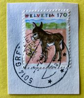 Nr.868 mit Stempelt Esel   