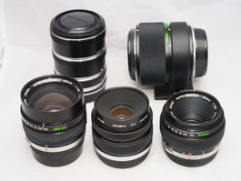 SommerAktion!  6 Olympus OM Zuiko macro 135 80 50 38 20mm#h1