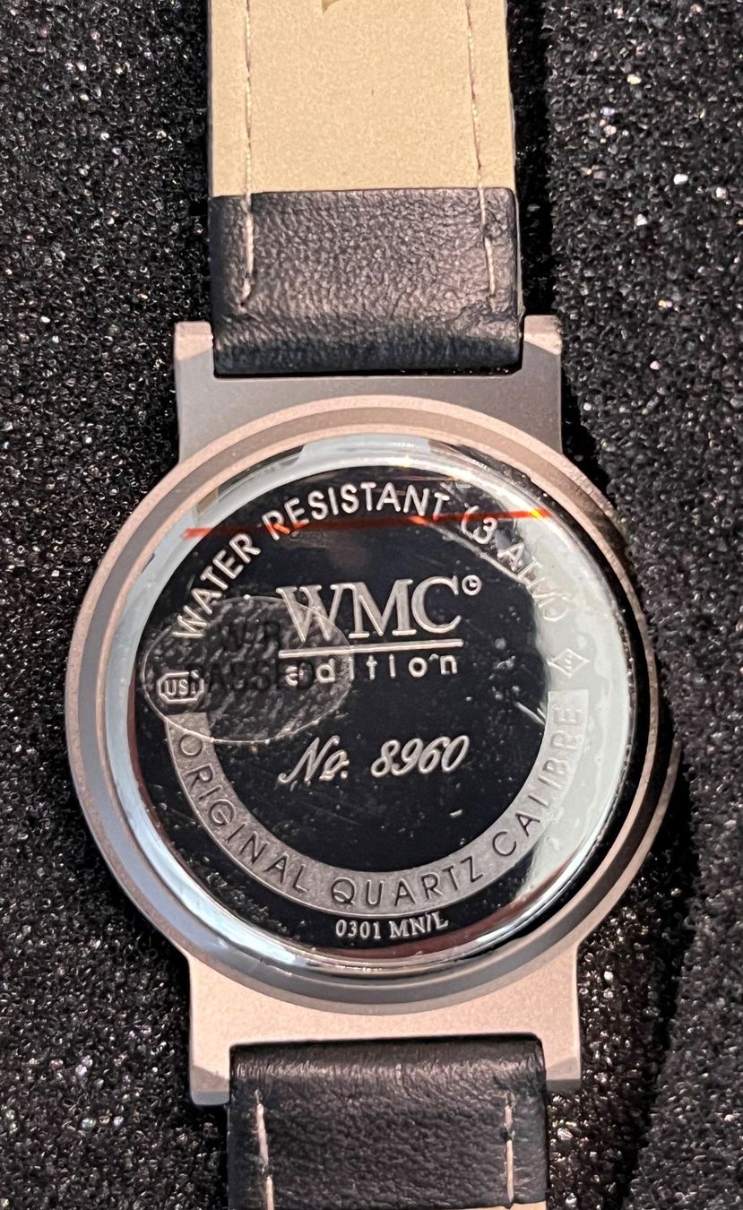 Orologi: WMC timepieces Quartz Werbeuhr – Nuovo e nell'imballaggio originale da Zürich venduto da baracuda8048 5