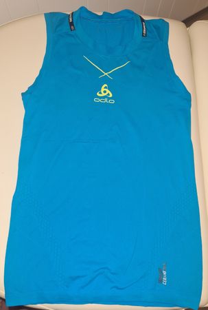 Odlo Tank Top Seamless Ceramicool blau Grösse S