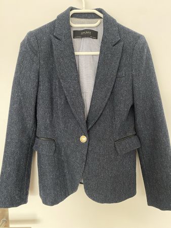 Wunderschöner Blazer aus Wolle von Zara S