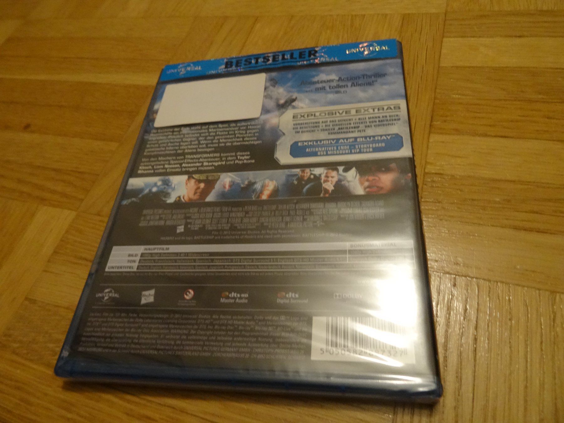 Tutti i DVDs: Battleship BLU-RAY NEUWARE – Nuovo e nell'imballaggio originale da Olten venduto da Disc-Verkauf 1