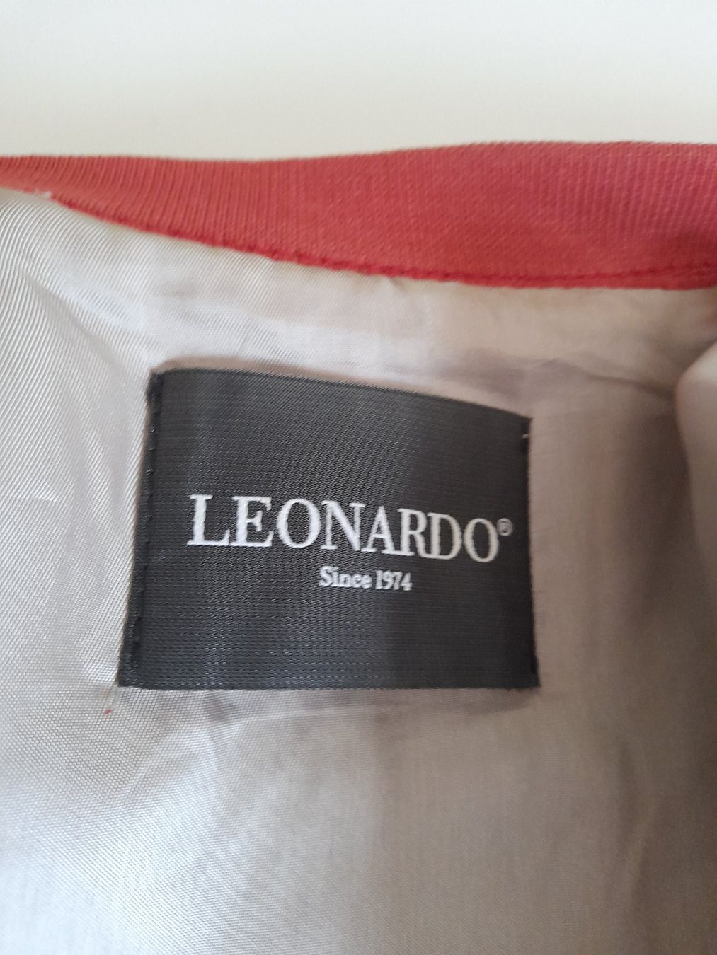 Giacche: Bomberjacke . Leonardo . S . echtes Leder . – Usato da Leuggelbach venduto da schmetterlings-fee 4